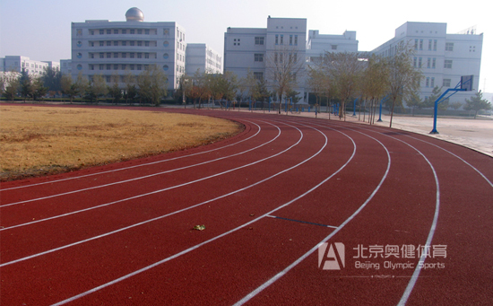 透氣型塑膠跑道放樣、畫線