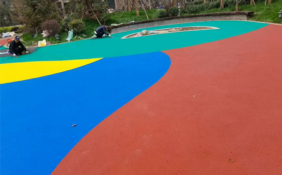 適用范圍幼兒園塑膠跑道