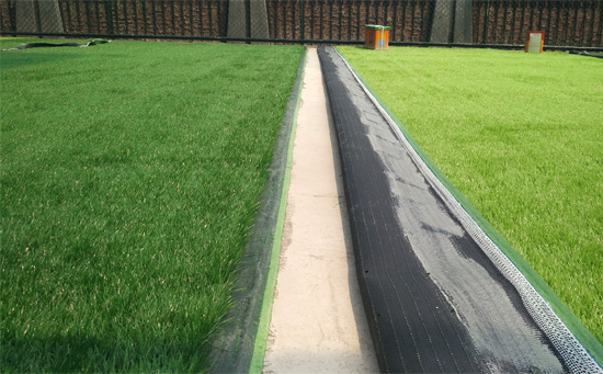 足球場人造草坪施工方案