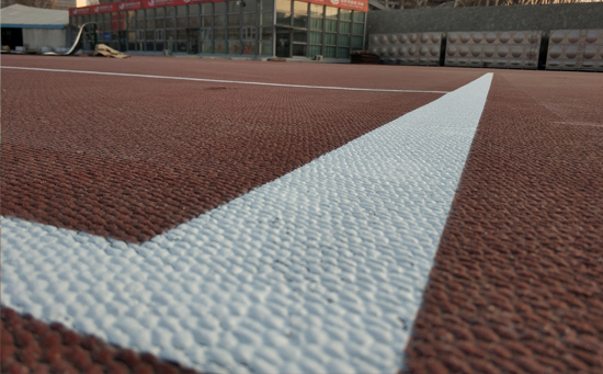 塑膠網(wǎng)球場劃線細(xì)節(jié)圖片