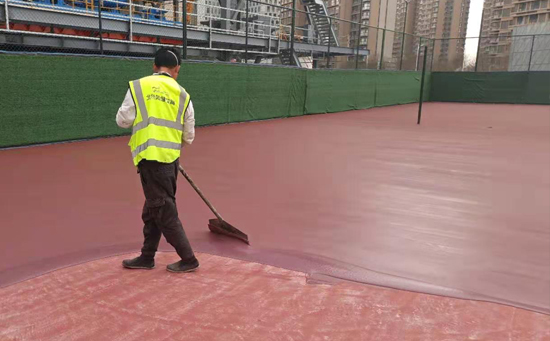 彈性丙烯酸加強層施工