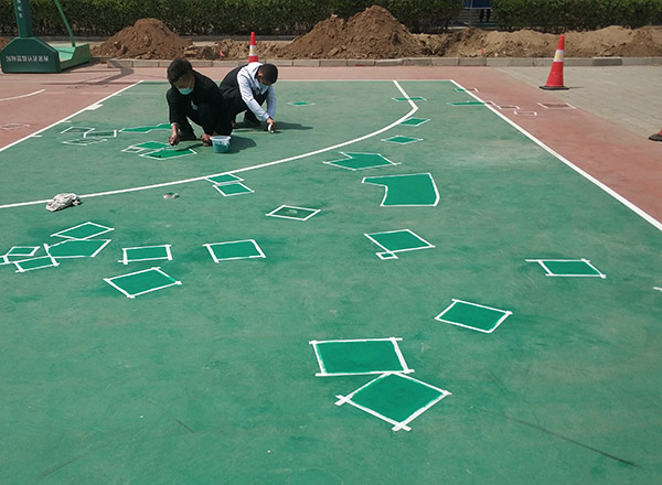 硅pu面層修補(bǔ)