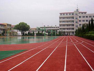 哈爾濱塑膠跑道施工工程案例齊市第28中學
